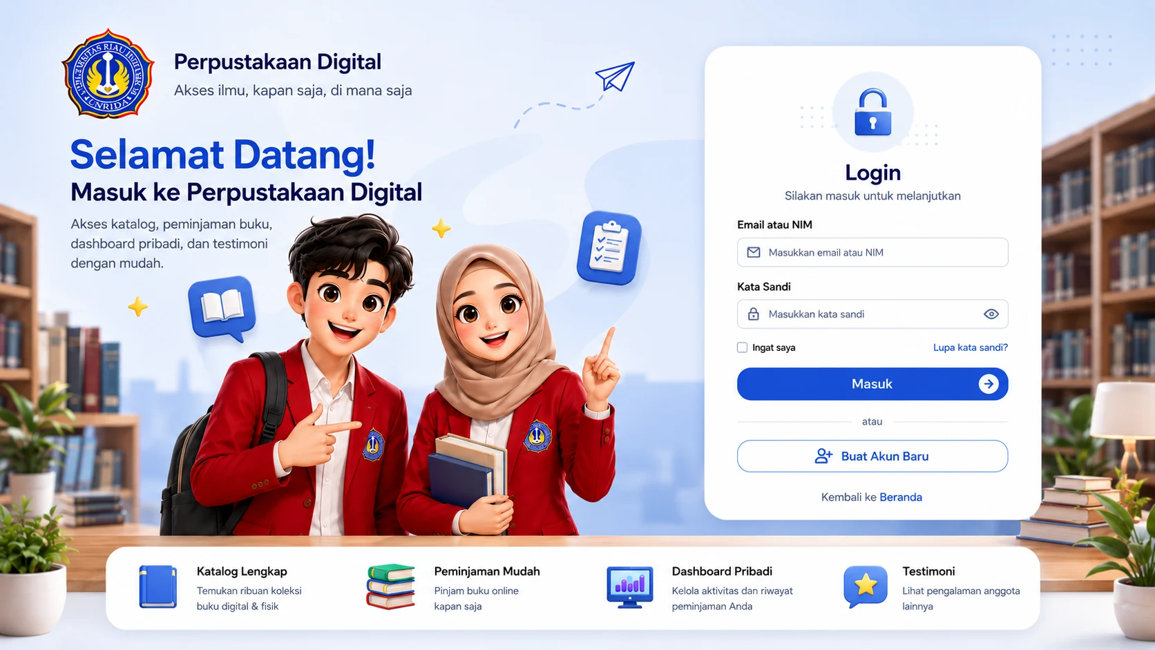 Selamat datang civitas akademika