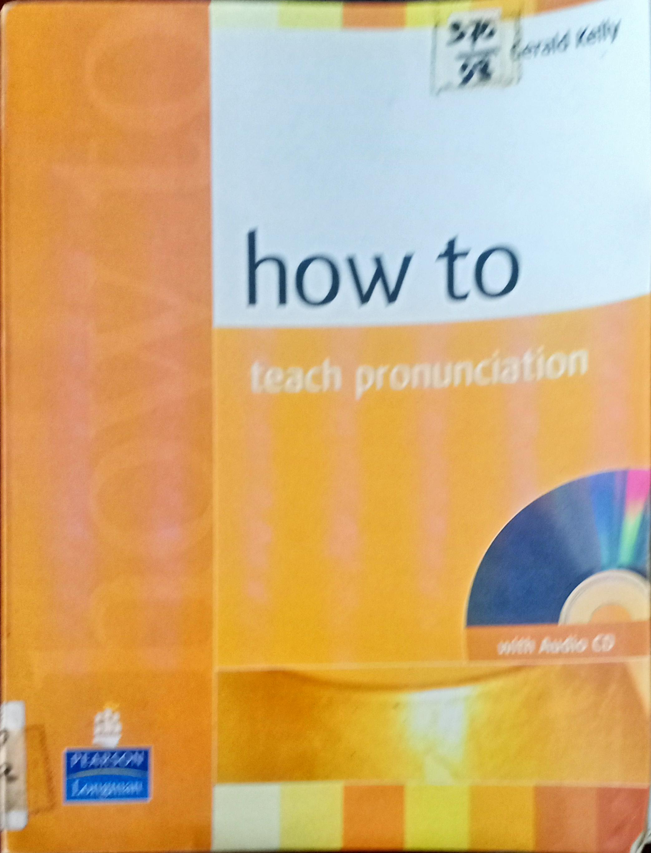 Cover How To Teach Pronunciation