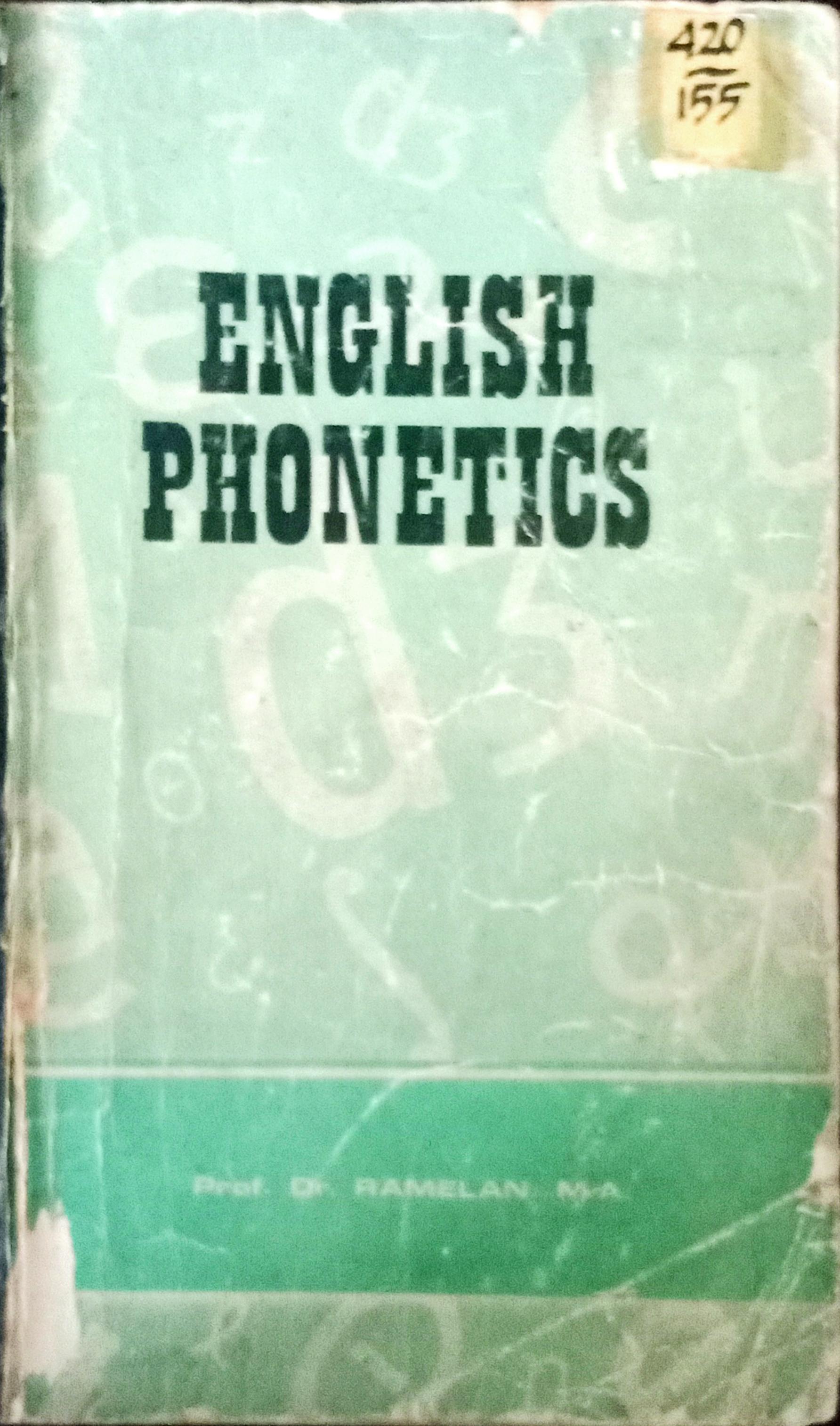 Cover English Phonetics