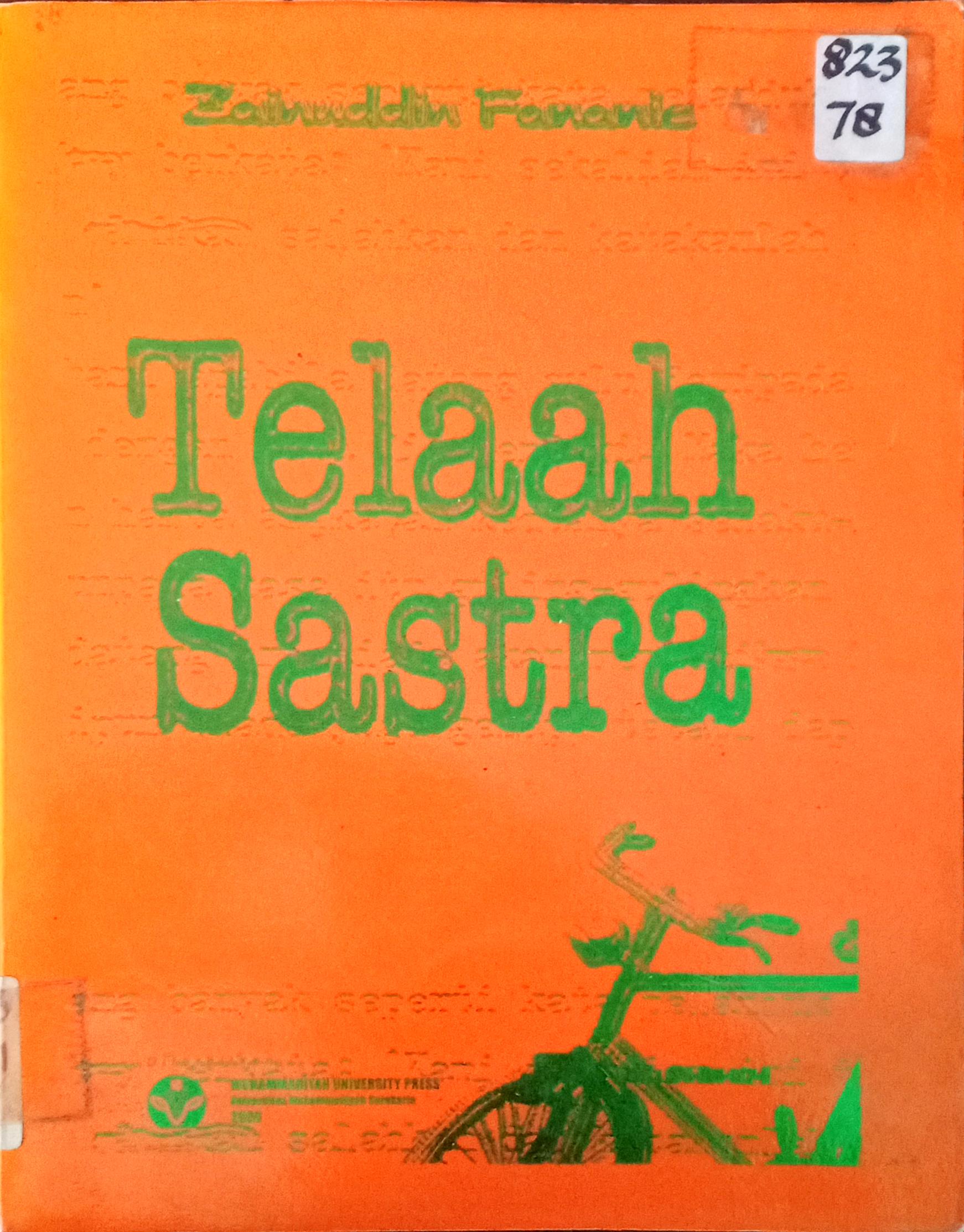 Cover Telaah Sastra