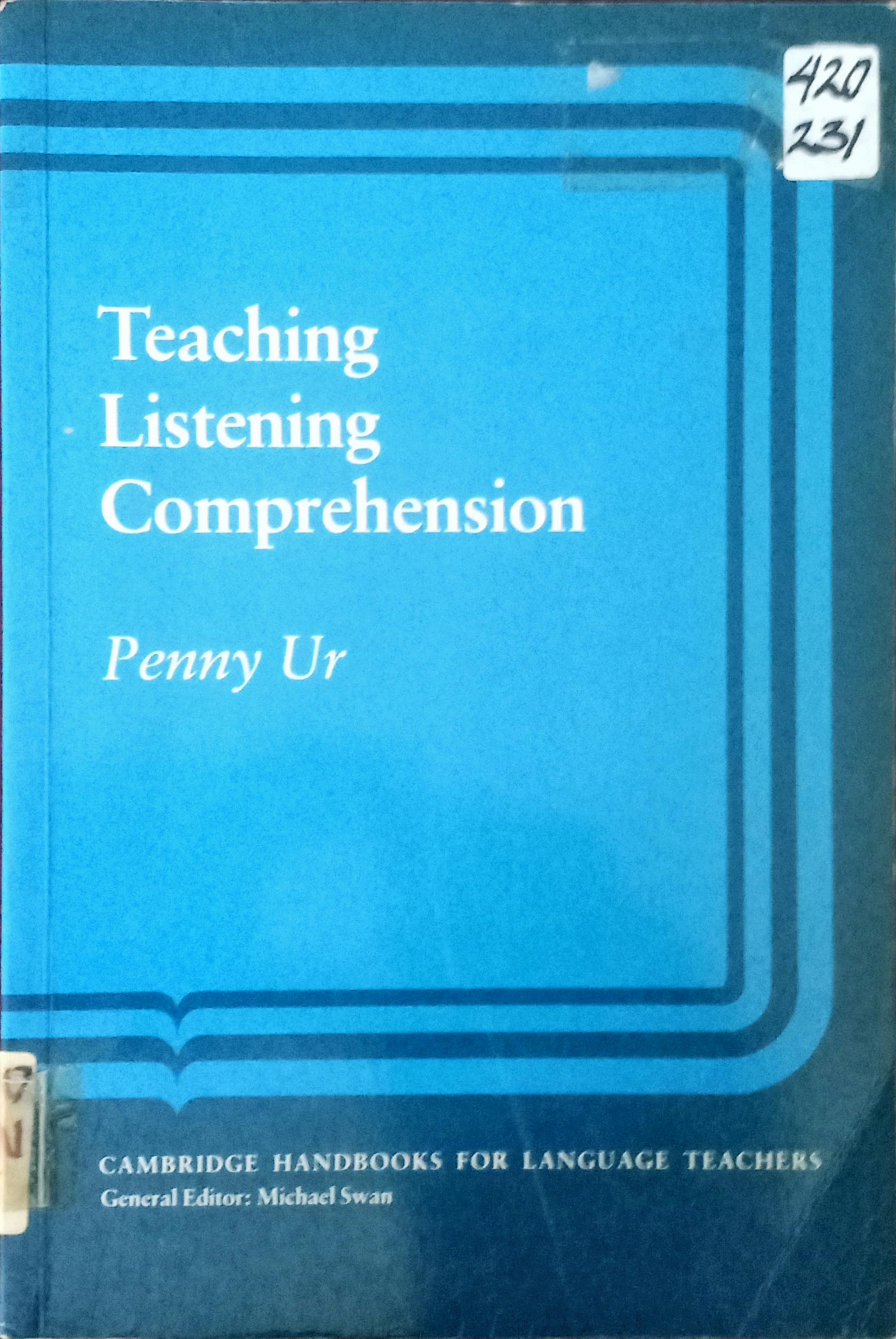 Cover Teaching Listening Comprehension