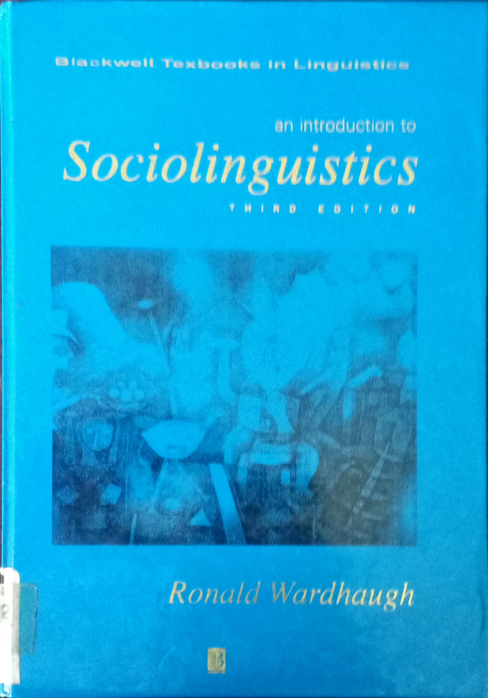 Cover an Introduction to Sociolinguistics 3rd Edition