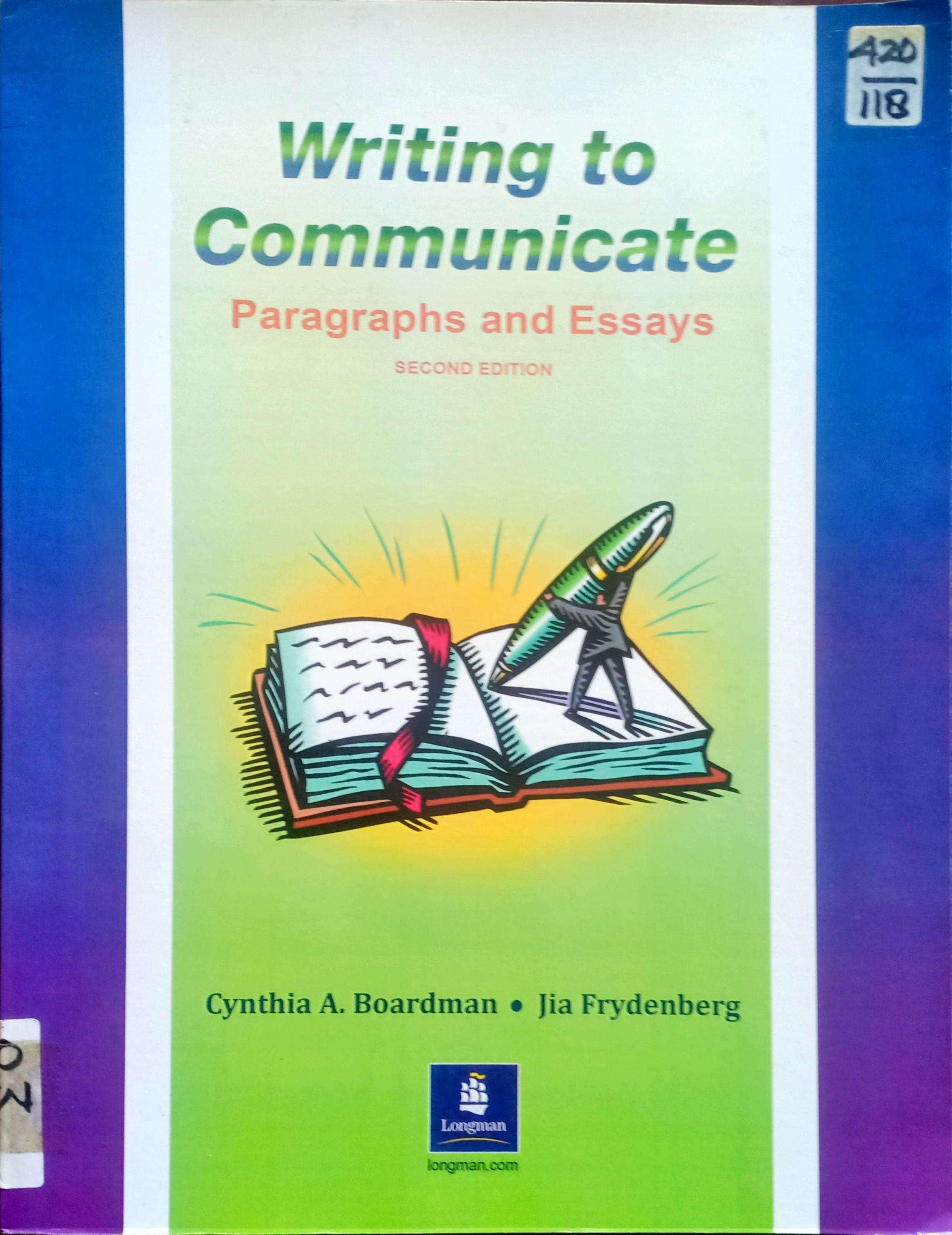 Cover Writing To Communicate