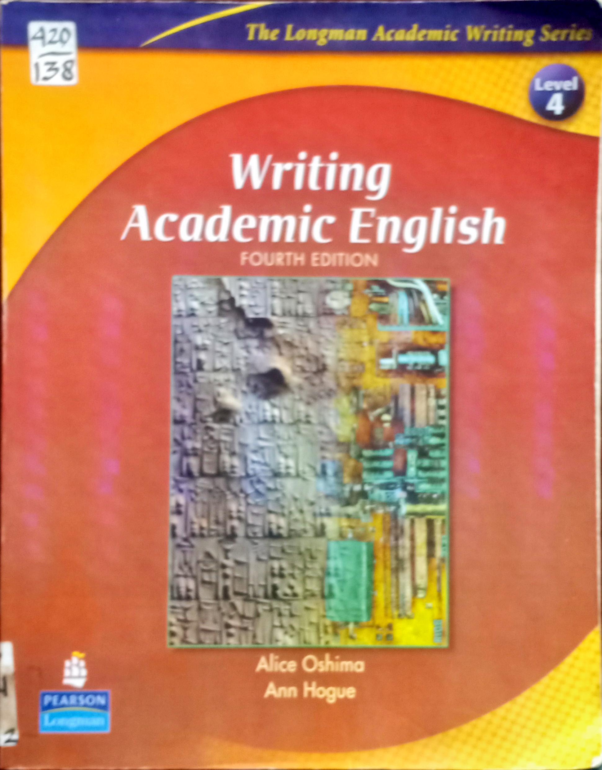 Cover Writing Academic 4th Edition