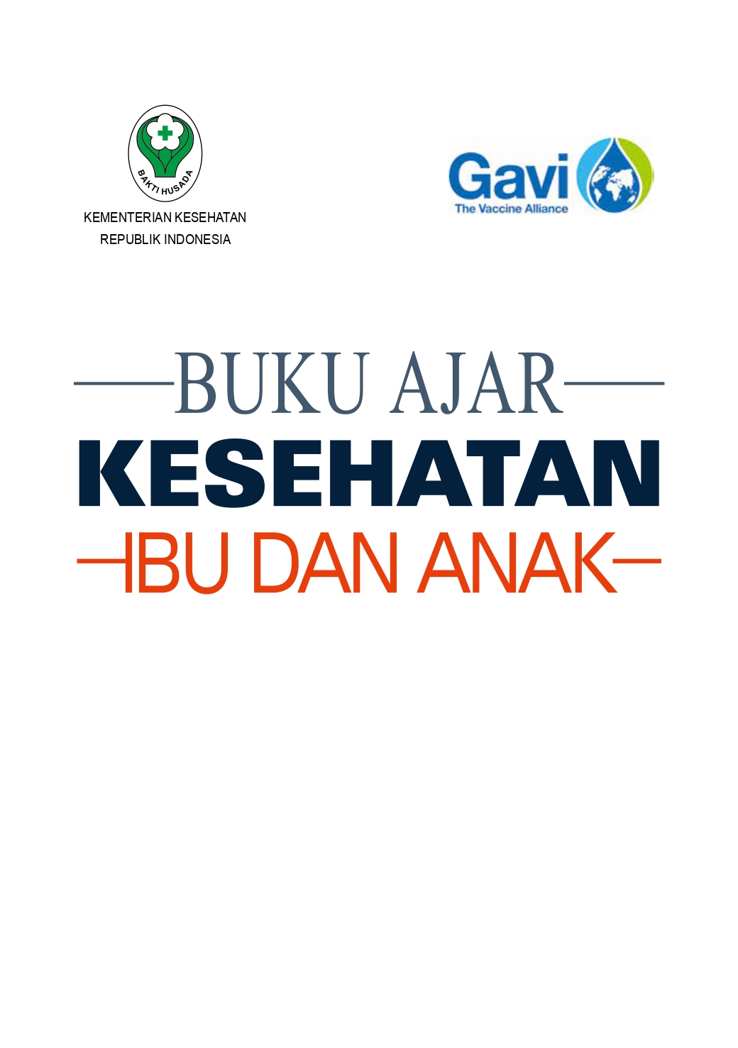 Cover BUKU AJAR KESEHATAN IBU DAN ANAK