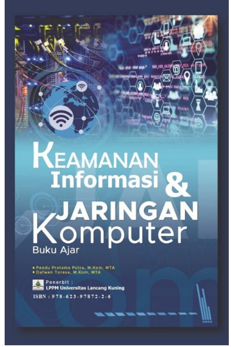 Cover KEAMANAN INFORMASI DAN  JARINGAN KOMPUTER