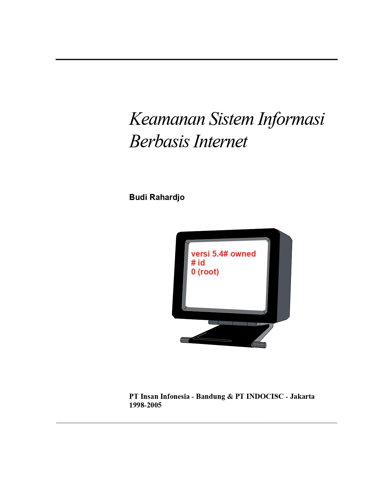 Cover Keamanan Sistem Informasi  Berbasis Internet