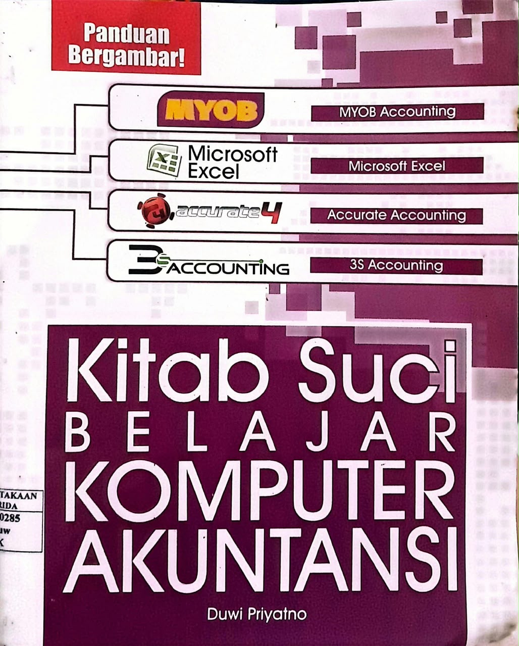 Cover kitab suci belajar kumputer akuntansi