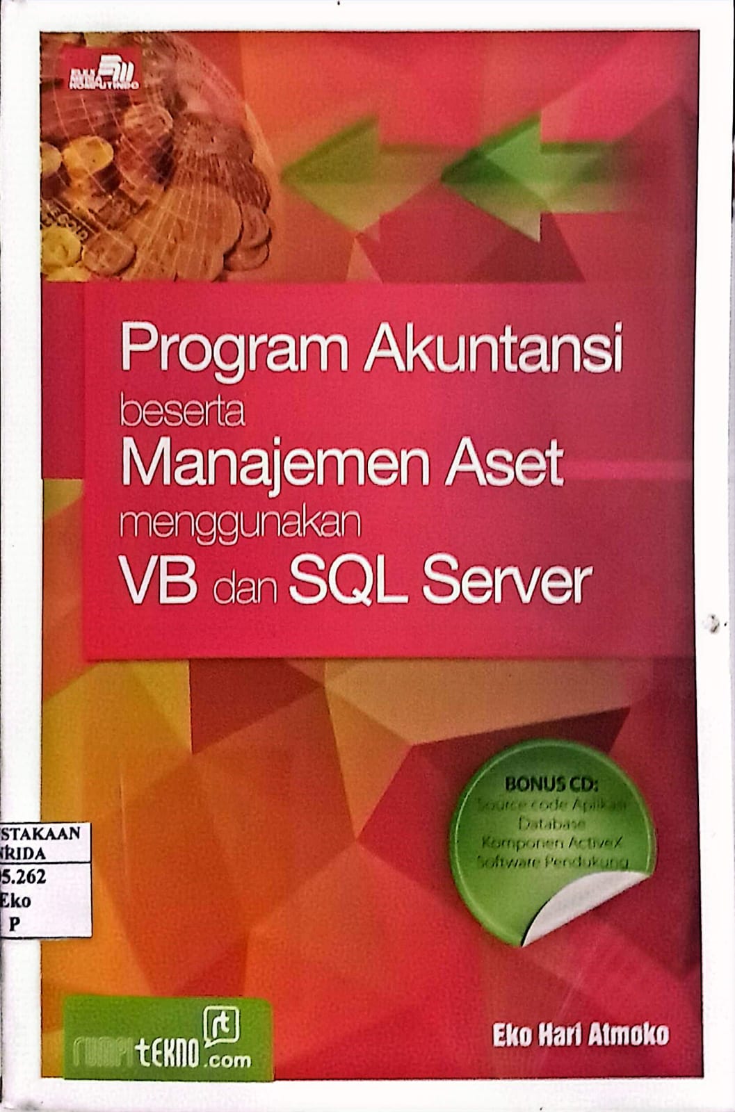 Cover program akuntansi beserta manajemen aset menggunakan VB dan SQL server